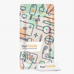 Husa kwmobile pentru Apple iPhone 13 Mini, Silicon, Crem, 55877.16 - Img 8