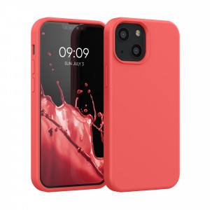 Husa kwmobile pentru Apple iPhone 13 Mini, Silicon, Roz, 55877.103 - Img 1