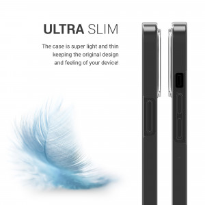 Husa Kwmobile pentru Apple iPhone 13 Mini, Silicon, Transparent, 58270.03 - Img 5
