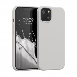 Husa Kwmobile pentru Apple iPhone 13, Silicon, Bej, 55878.96 - Img 1