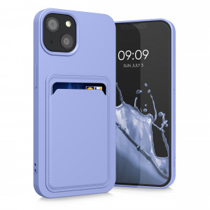 Husa kwmobile pentru Apple iPhone 13, Silicon, Mov, 55955.108 - Img 1
