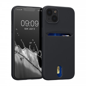 Husa Kwmobile pentru Apple iPhone 13, Silicon, Negru, 57748.01 - Img 1