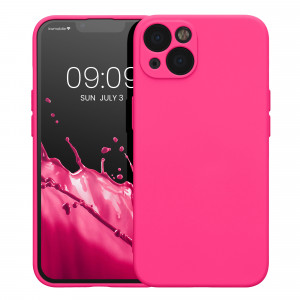 Husa Kwmobile pentru Apple iPhone 13, Silicon, Roz, 58954.77 - Img 2