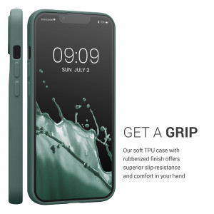 Husa Kwmobile pentru Apple iPhone 13, Silicon, Verde, 57748.166 - Img 5