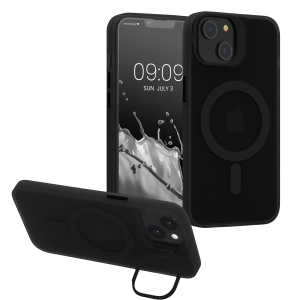 Husa Kwmobile pentru Apple iPhone 14, Negru/Transparent, Silicon, 61938.01 - Img 2