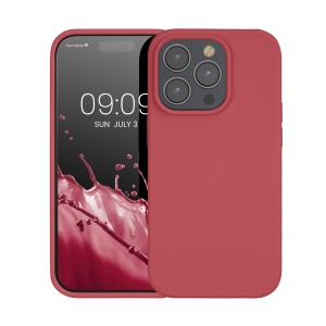 Husa Kwmobile pentru Apple iPhone 14 Pro, Roz inchis, Silicon, KWM000016NK040C - Img 2
