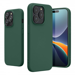 Husa Kwmobile pentru Apple iPhone 14 Pro, Silicon, Verde, 59081.166 - Img 2