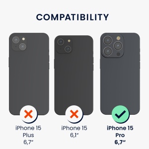 Husa Kwmobile pentru Apple iPhone 15 Pro, Galben, Silicon, KWM000022OM002C - Img 7