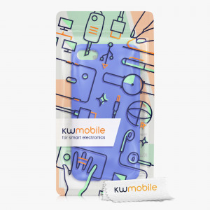 Husa Kwmobile pentru Apple iPhone 8/iPhone 7/iPhone SE 2, Silicon, Albastru, 49979.134 - Img 8