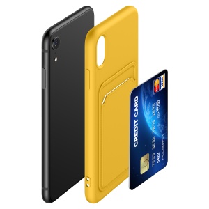 Husa Kwmobile pentru Apple iPhone XR, Galben, Silicon, KWM0000134H012C - Img 6