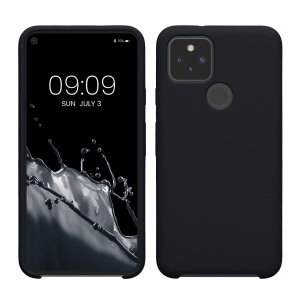 Husa Kwmobile pentru Google Pixel 5, Gri inchis, Silicon, KWM0000122K034C - Img 1