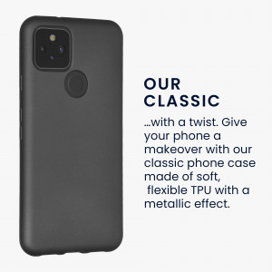 Husa Kwmobile pentru Google Pixel 5, Gri, Silicon, 53565.232 - Img 4
