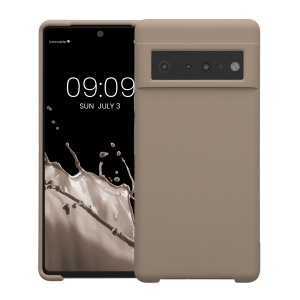 Husa Kwmobile pentru Google Pixel 6 Pro, Bej, Silicon, KWM000013OI043C - Img 2