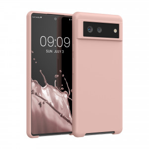 Husa kwmobile pentru Google Pixel 6, Silicon, Mov, 55480.236 - Img 1