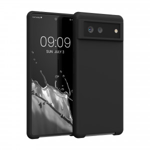 Husa kwmobile pentru Google Pixel 6, Silicon, Negru, 55480.47 - Img 1