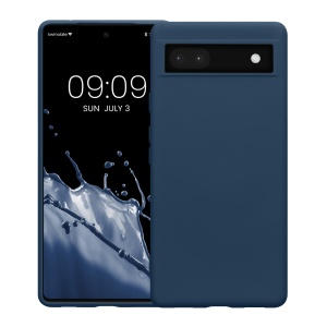 Husa Kwmobile pentru Google Pixel 6a, Albastru, Silicon, KWM000015OO024C - Img 2