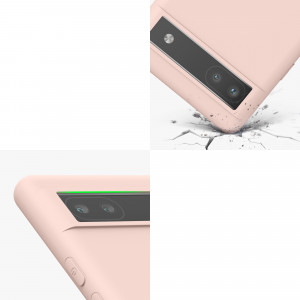 Husa kwmobile pentru Google Pixel 6a, Silicon, Roz, 57799.225 - Img 8