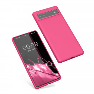 Husa Kwmobile pentru Google Pixel 6a, Silicon, Roz, 57799.77 - Img 2