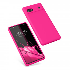 Husa Kwmobile pentru Google Pixel 6a, Silicon, Roz, 57815.77 - Img 2
