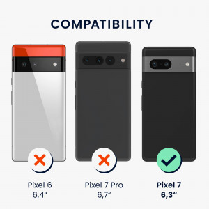 Husa Kwmobile pentru Google Pixel 7, Bej, Silicon, 59966.16 - Img 3