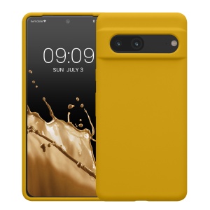 Husa Kwmobile pentru Google Pixel 7, Galben, Silicon, KWM0000171I053C - Img 2