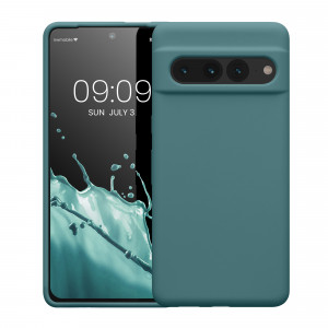 Husa kwmobile pentru Google Pixel 7 Pro, Silicon, Verde, 59452.207 - Img 2