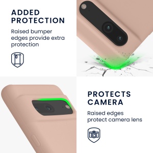 Husa Kwmobile pentru Google Pixel 7, Roz, Silicon, KWM0000171I049C - Img 3