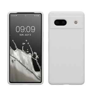 Husa Kwmobile pentru Google Pixel 7a, Alb, Silicon, 61597.48 - Img 1