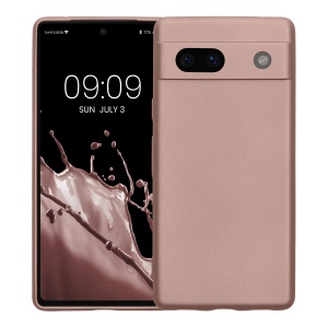Husa Kwmobile pentru Google Pixel 7a, Crem, Silicon, KWM000019YG014C - Img 2