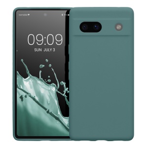 Husa Kwmobile pentru Google Pixel 7a, Verde deschis, Silicon, 61598.207 - Img 2