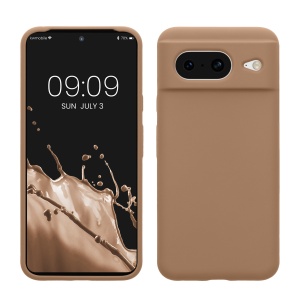 Husa Kwmobile pentru Google Pixel 8, Crem, Silicon, KWM000020JF016C - Img 1