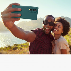 Husa kwmobile pentru Honor 70, Silicon, Albastru, 59904.57 - Img 6
