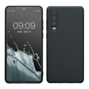 Husa Kwmobile pentru Huawei P30, Albastru inchis, Silicon, KWM000009MF024C - Img 1