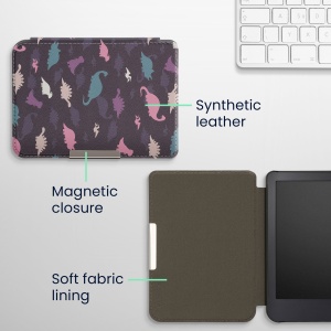 Husa Kwmobile pentru Kobo Clara 2E, Multicolor, Piele ecologica, KWM000017NU055C - Img 6