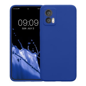 Husa Kwmobile pentru Motorola Edge 30 Neo, Albastru, Silicon, 61043.134 - Img 2