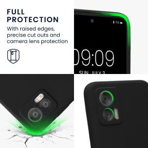 Husa Kwmobile pentru Motorola Edge 30 Neo, Negru, Silicon, KWM000018PE009C - Img 4