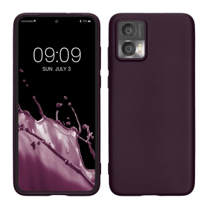Husa Kwmobile pentru Motorola Edge 30 Neo, Violet inchis, Silicon, 61680.115 - Img 1
