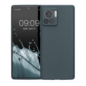 Husa kwmobile pentru Motorola Edge 30 Ultra, Silicon, Albastru, 60068.202 - Img 2