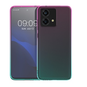 Husa Kwmobile pentru Motorola Edge 40 Neo, Multicolor, Silicon, KWM000022WB001C - Img 2