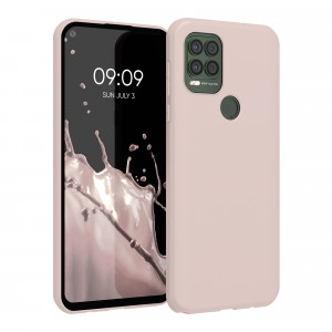 Husa Kwmobile pentru Motorola Moto G Stylus 5G, Silicon, Roz, 55625.225 - Img 1