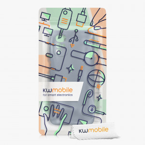 Husa Kwmobile pentru Motorola Moto G22, Silicon, Albastru, 58207.202 - Img 7