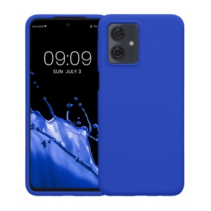 Husa Kwmobile pentru Motorola Moto G54, Albastru, Silicon, KWM000022NF009C - Img 2