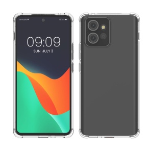Husa Kwmobile pentru Motorola ThinkPhone, Transparent, Silicon, KWM000022NA001C - Img 1