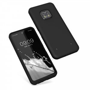 Husa Kwmobile pentru Nokia XR20, Silicon, Negru, 57532.01 - Img 2