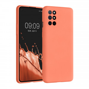 Husa Kwmobile pentru OnePlus 8T, Silicon, Portocaliu, 55350.203 - Img 1