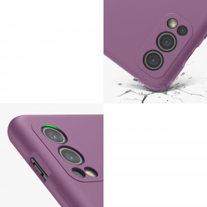 Husa Kwmobile pentru OnePlus Nord 2 5G, Silicon, Mov, 56070.235 - Img 8