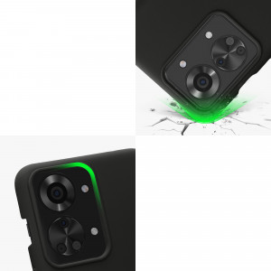 Husa Kwmobile pentru OnePlus Nord 2T, Silicon, Negru, 58764.01 - Img 8