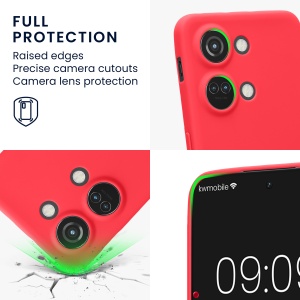 Husa Kwmobile pentru OnePlus Nord 3 5G, Roz, Silicon, KWM0000204U006C - Img 3