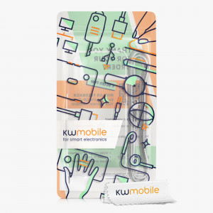 Husa Kwmobile pentru OnePlus Nord, Silicon, Transparent/Argintiu, 57454.35 - Img 8
