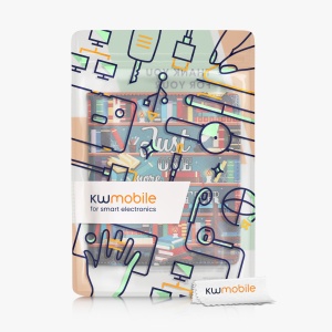 Husa Kwmobile pentru Onyx Boox Leaf 2, Multicolor, Piele ecologica, KWM000023PS003C - Img 8